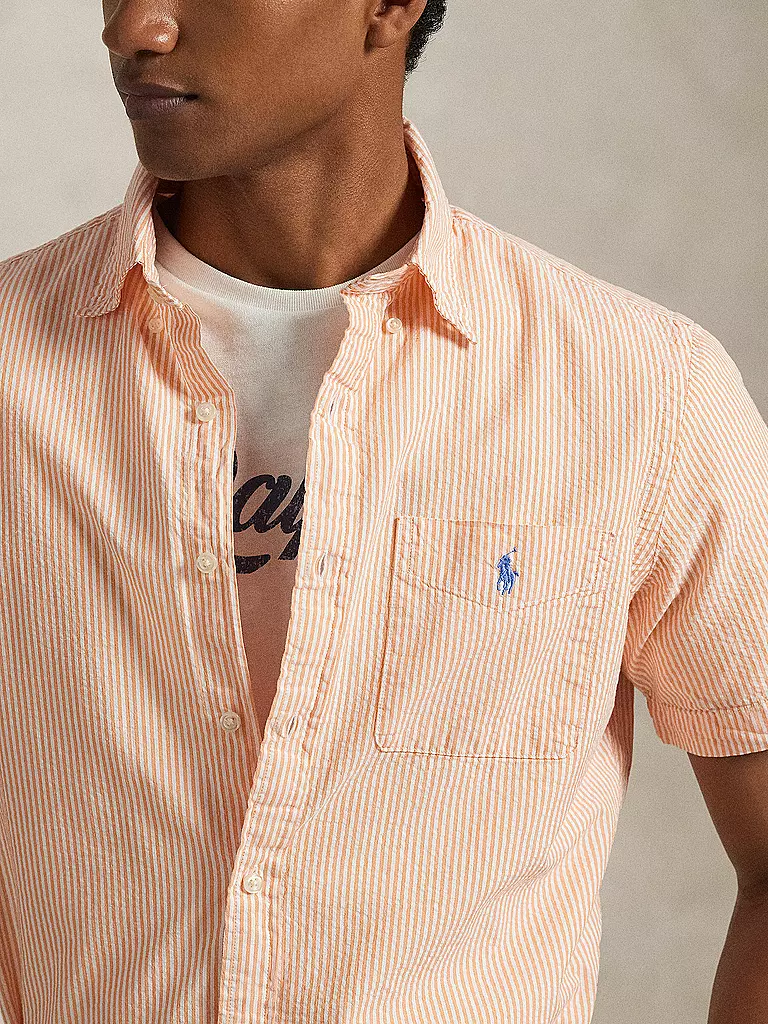 POLO RALPH LAUREN | Hemd Custom Fit | orange