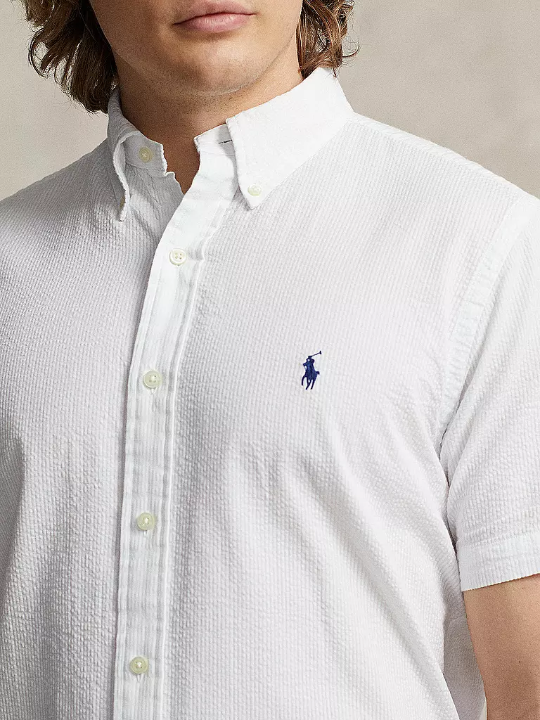 POLO RALPH LAUREN | Hemd Custom Fit | weiss