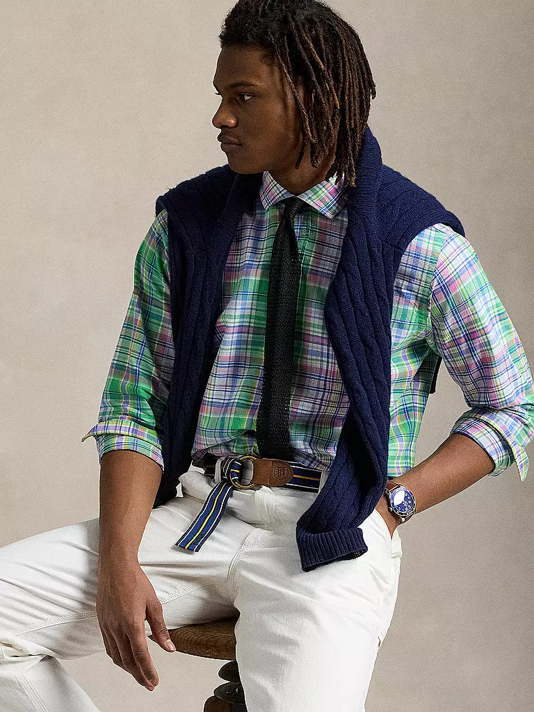 POLO RALPH LAUREN | Hemd Custom Fit | grün