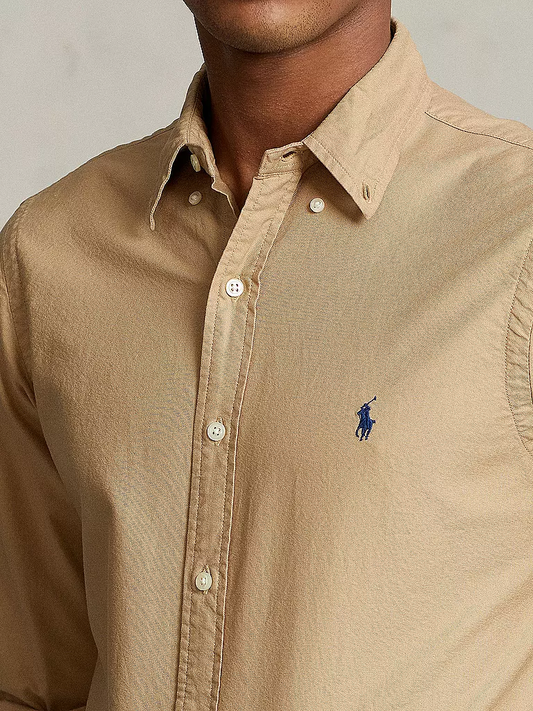 POLO RALPH LAUREN | Hemd Custom Fit | beige