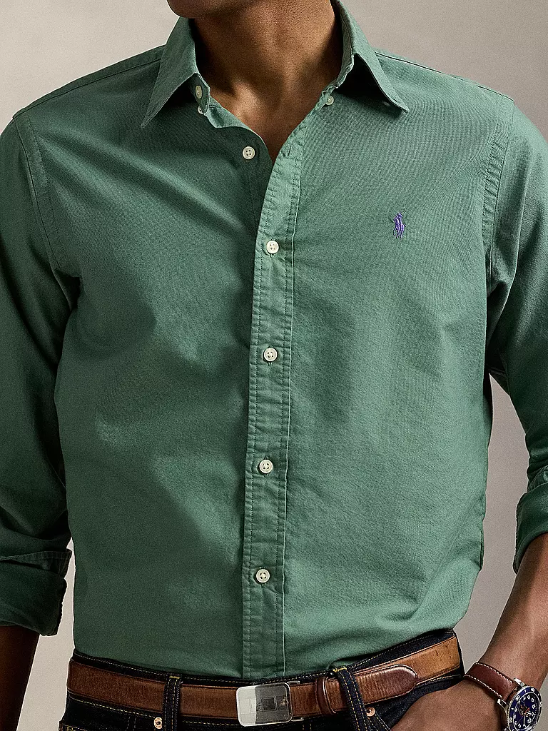 POLO RALPH LAUREN | Hemd Custom Fit | grün