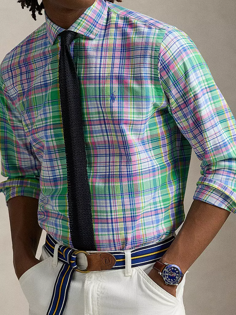 POLO RALPH LAUREN | Hemd Custom Fit | grün