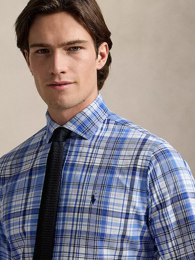 POLO RALPH LAUREN | Hemd Custom Fit | blau