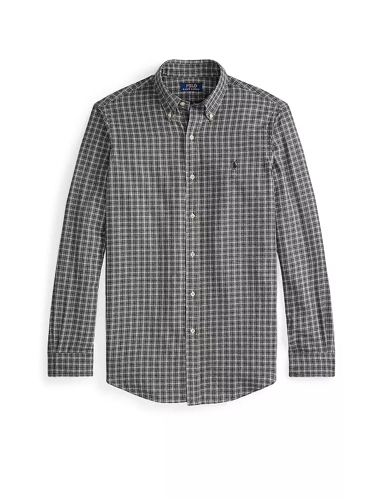 POLO RALPH LAUREN | Hemd Custom Fit | grau