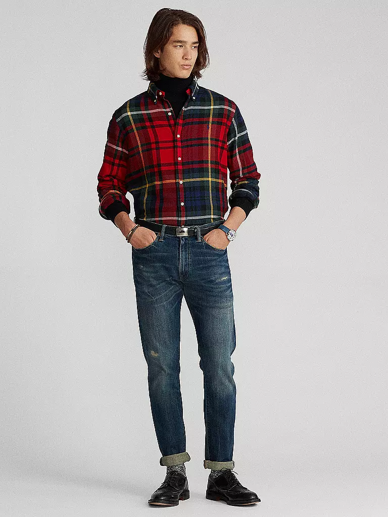 POLO RALPH LAUREN | Hemd Regular Fit | rot