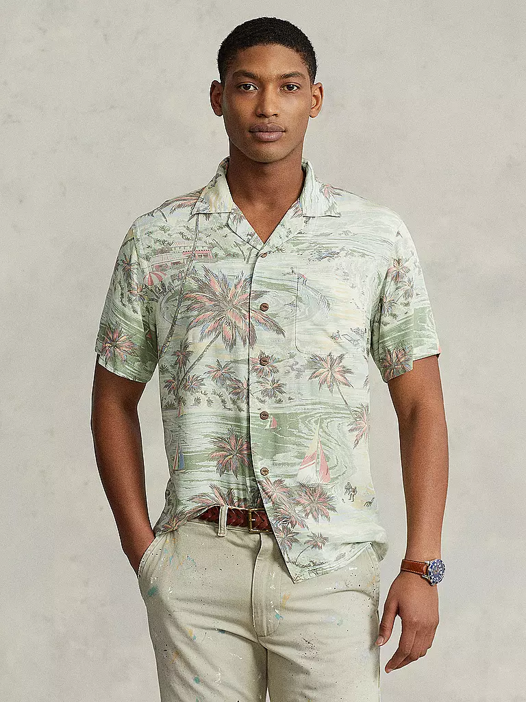 POLO RALPH LAUREN | Hemd Regular Fit | grün