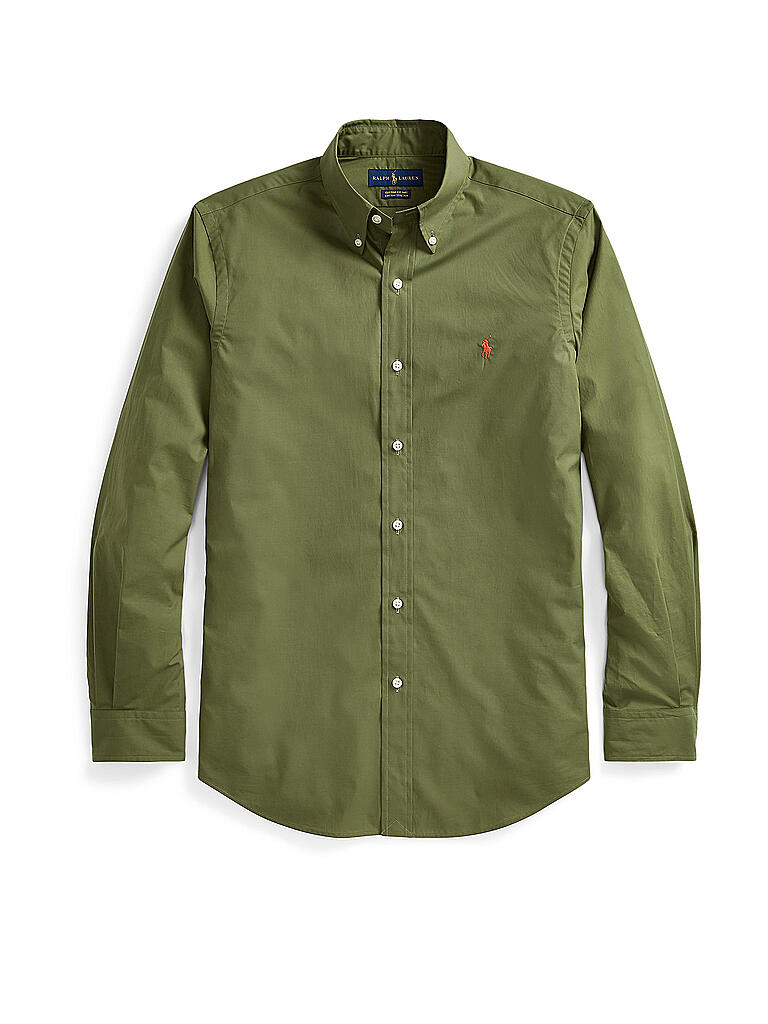 POLO RALPH LAUREN | Hemd Slim Fit  | olive