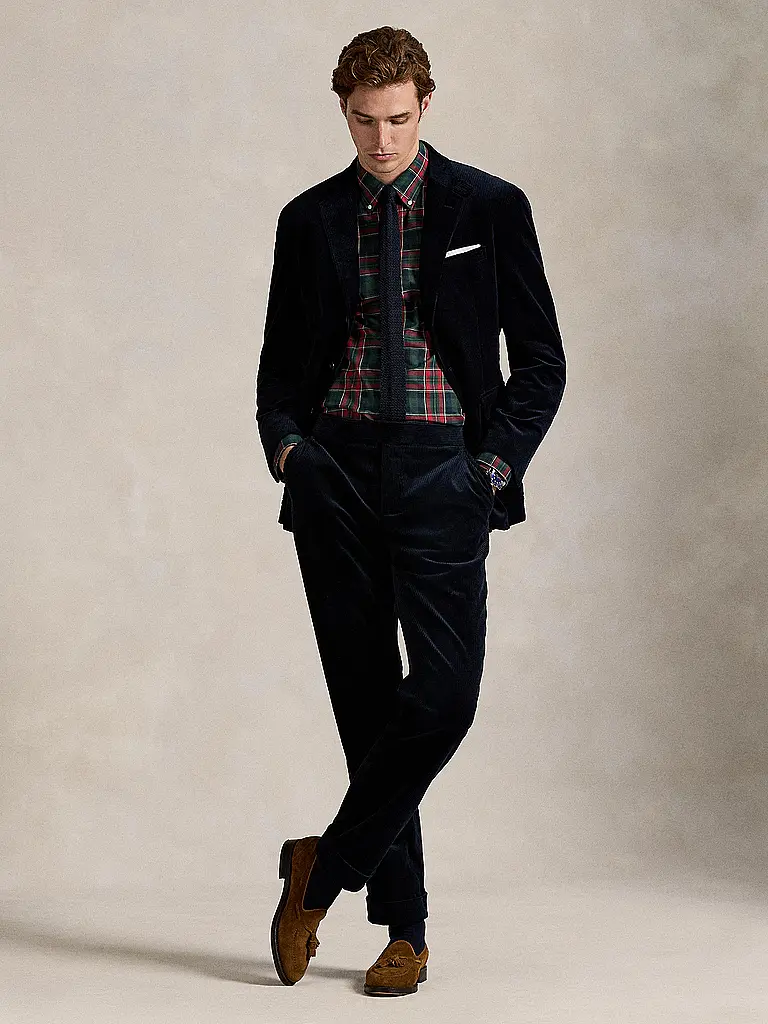 POLO RALPH LAUREN | Hemd Slim Fit  | rot