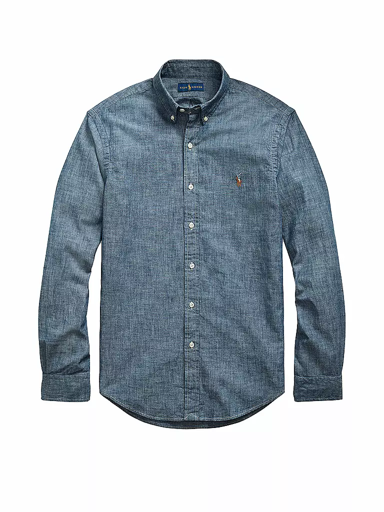 POLO RALPH LAUREN | Hemd Slim Fit Chambray | blau