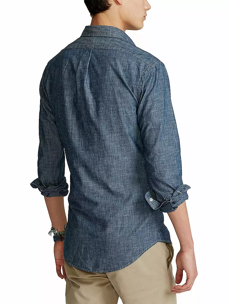 POLO RALPH LAUREN | Hemd Slim Fit Chambray | blau