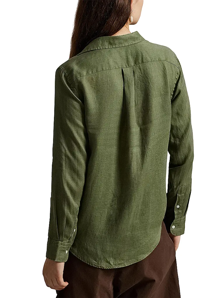 POLO RALPH LAUREN | Hemdbluse  | Olive