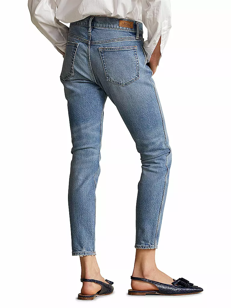 POLO RALPH LAUREN | Jeans Skinny Fit 7/8 Tompkins | blau