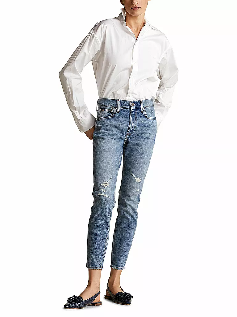 POLO RALPH LAUREN | Jeans Skinny Fit 7/8 Tompkins | blau
