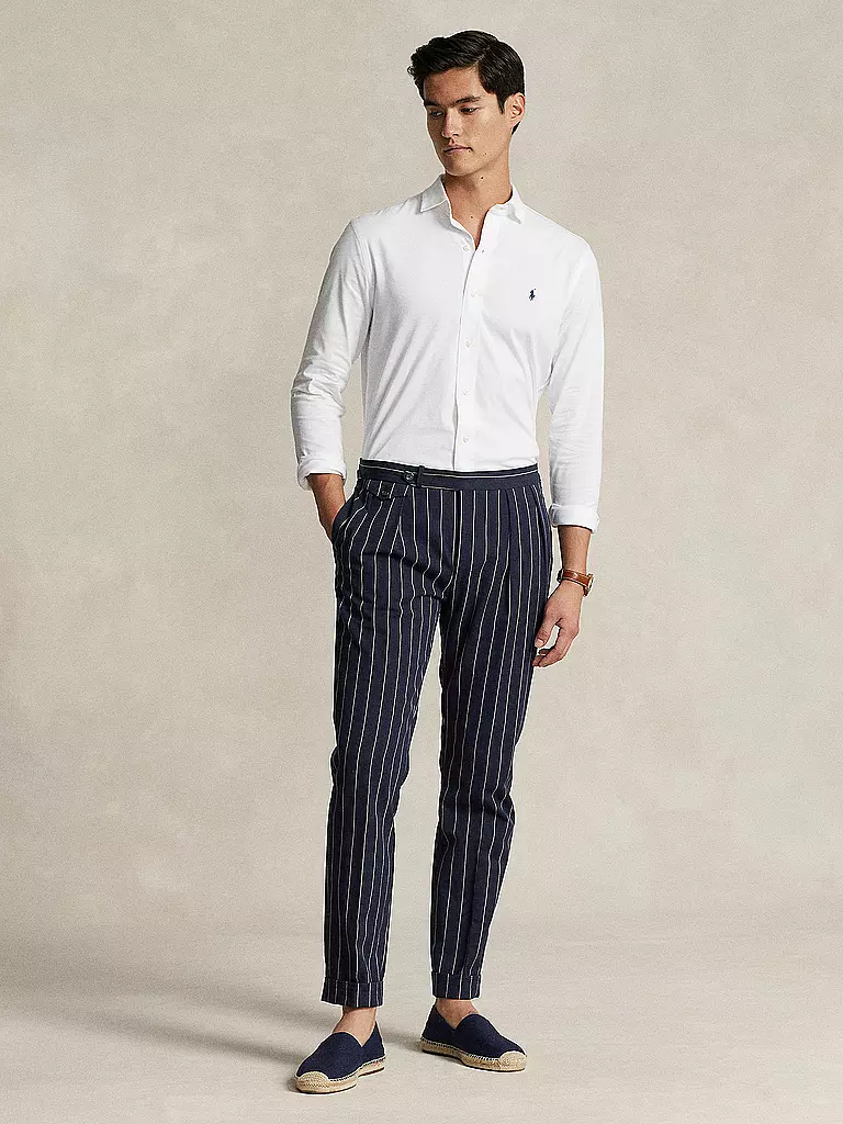 POLO RALPH LAUREN | Jerseyhemd Slim Fit | weiss