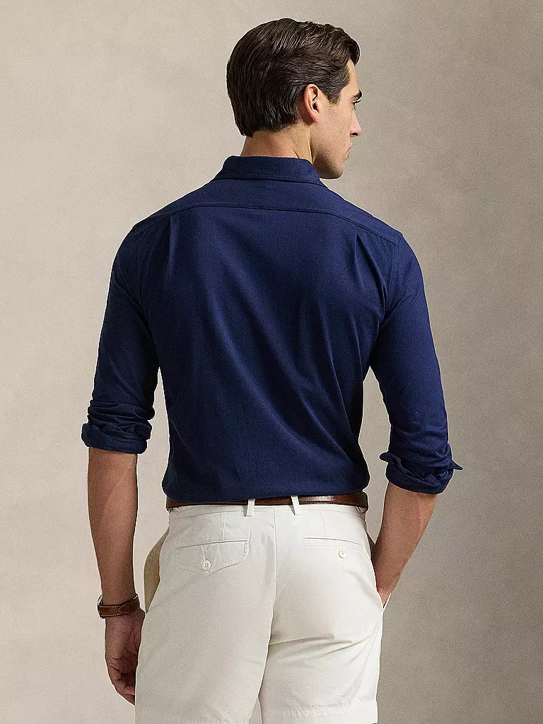POLO RALPH LAUREN | Jerseyhemd Slim Fit | weiss