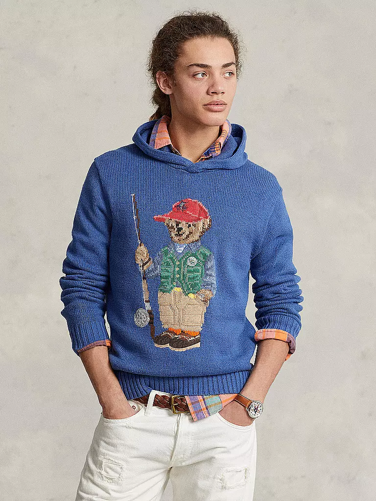 POLO RALPH LAUREN | Kapuzenpullover - Hoodie  | blau