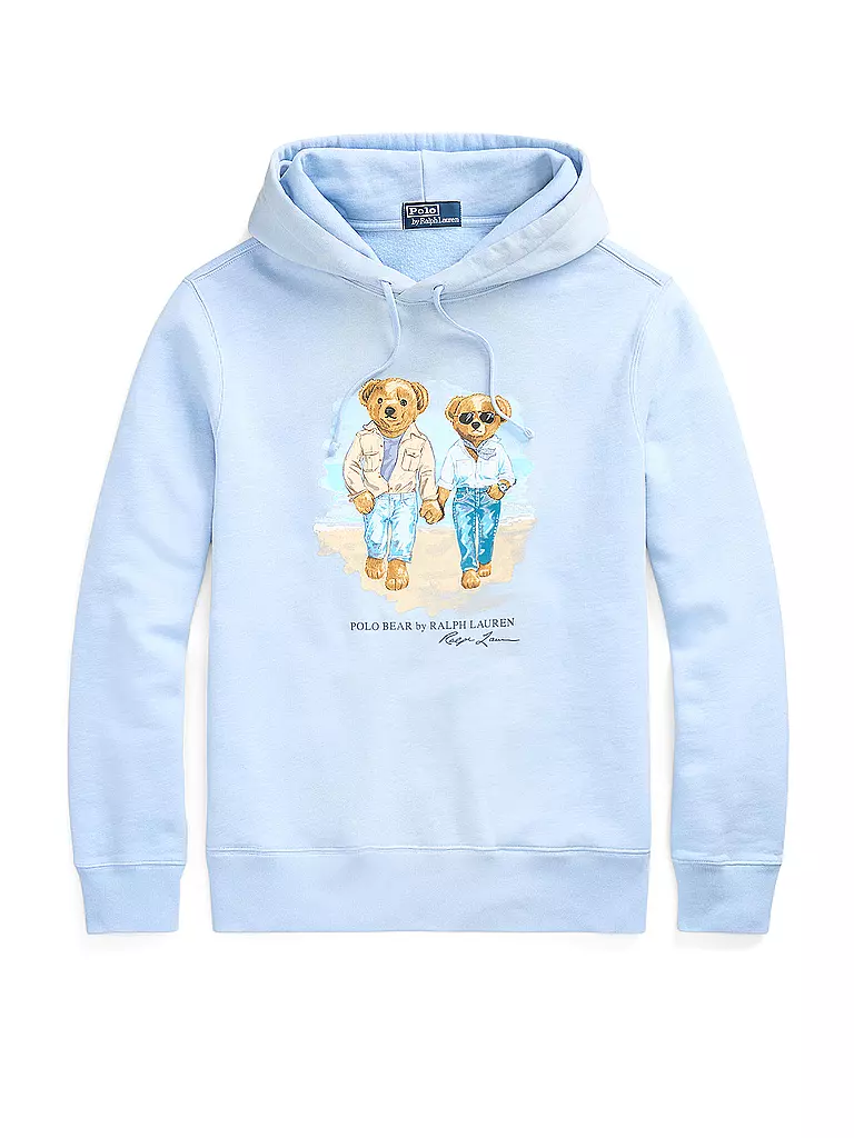 POLO RALPH LAUREN Kapuzensweater - Hoodie hellblau