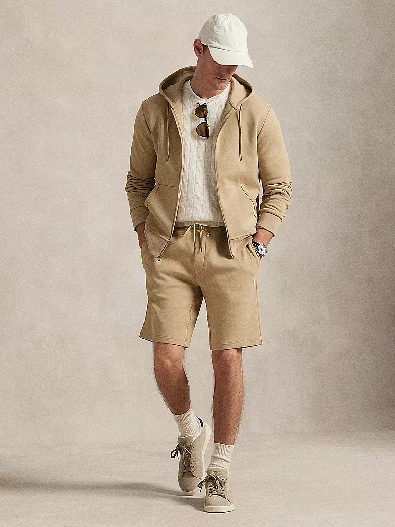 POLO RALPH LAUREN | Kapuzensweatjacke | hellbraun