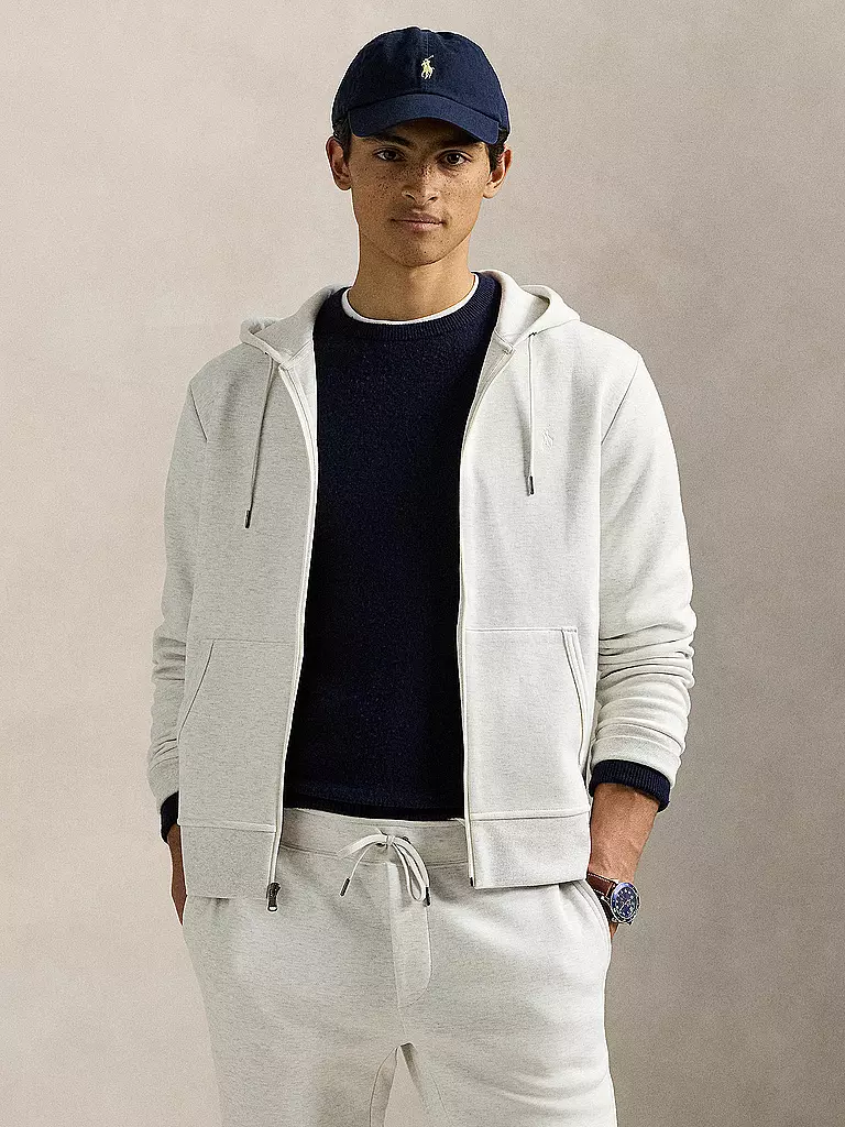 POLO RALPH LAUREN | Kapuzensweatjacke | hellgrau