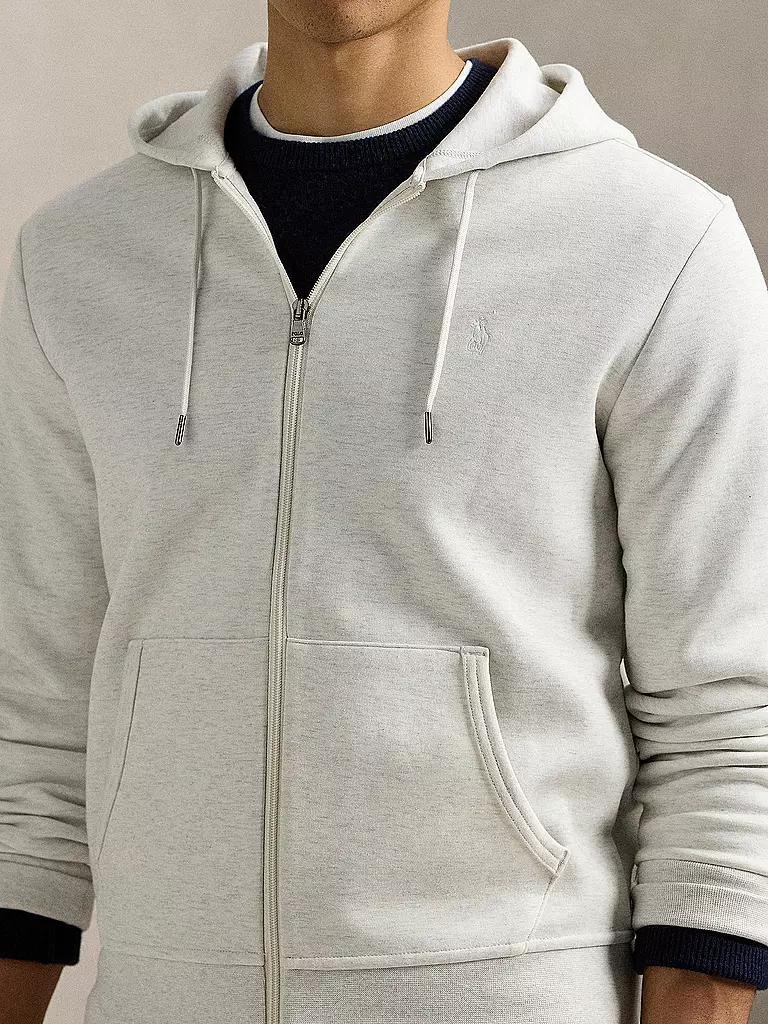 POLO RALPH LAUREN | Kapuzensweatjacke | hellgrau