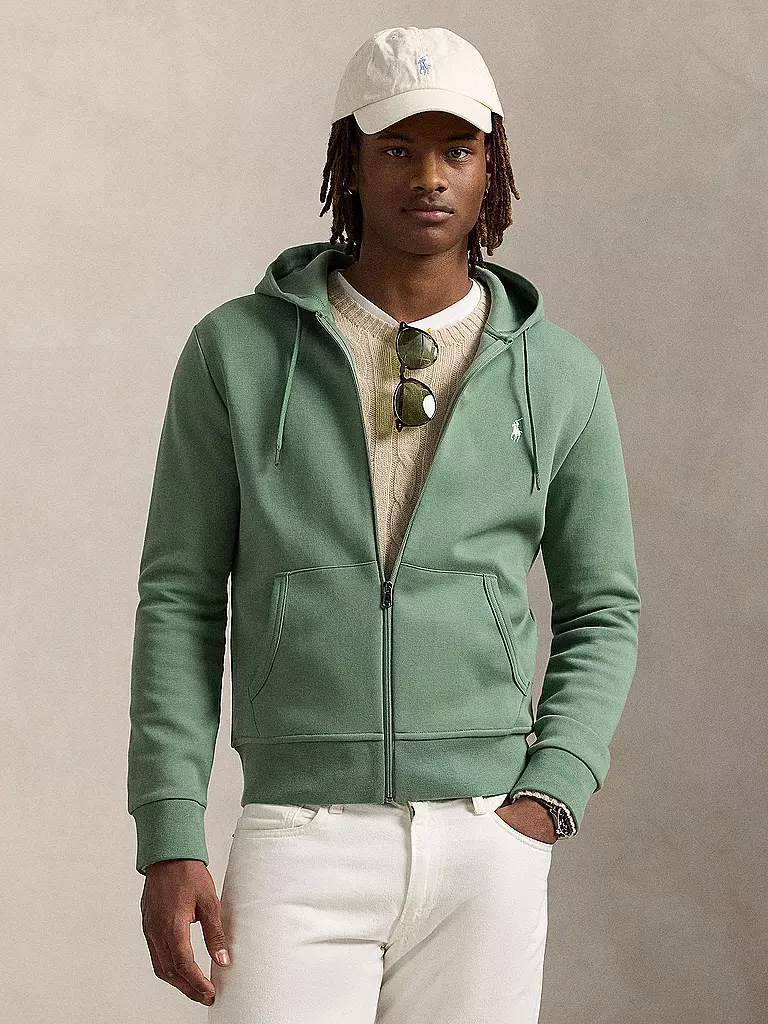 POLO RALPH LAUREN | Kapuzensweatjacke | hellbraun