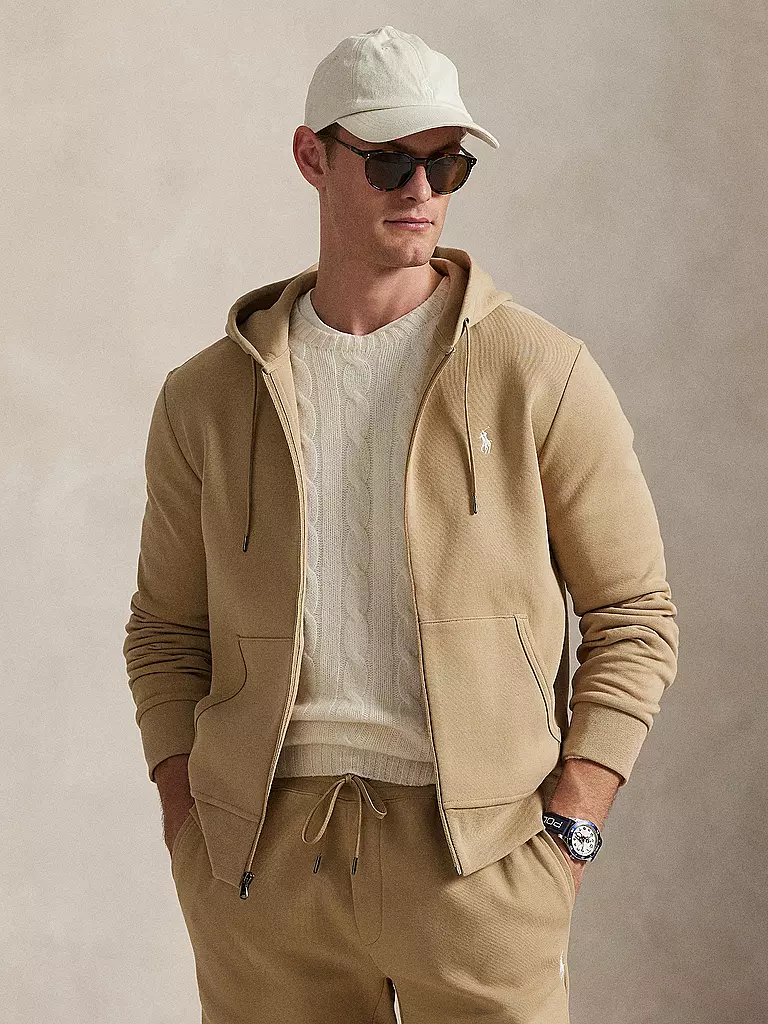 POLO RALPH LAUREN | Kapuzensweatjacke | grün
