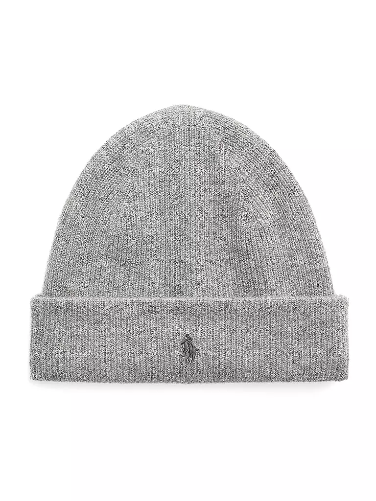 POLO RALPH LAUREN | Kaschmirmütze - Haube  | hellgrau