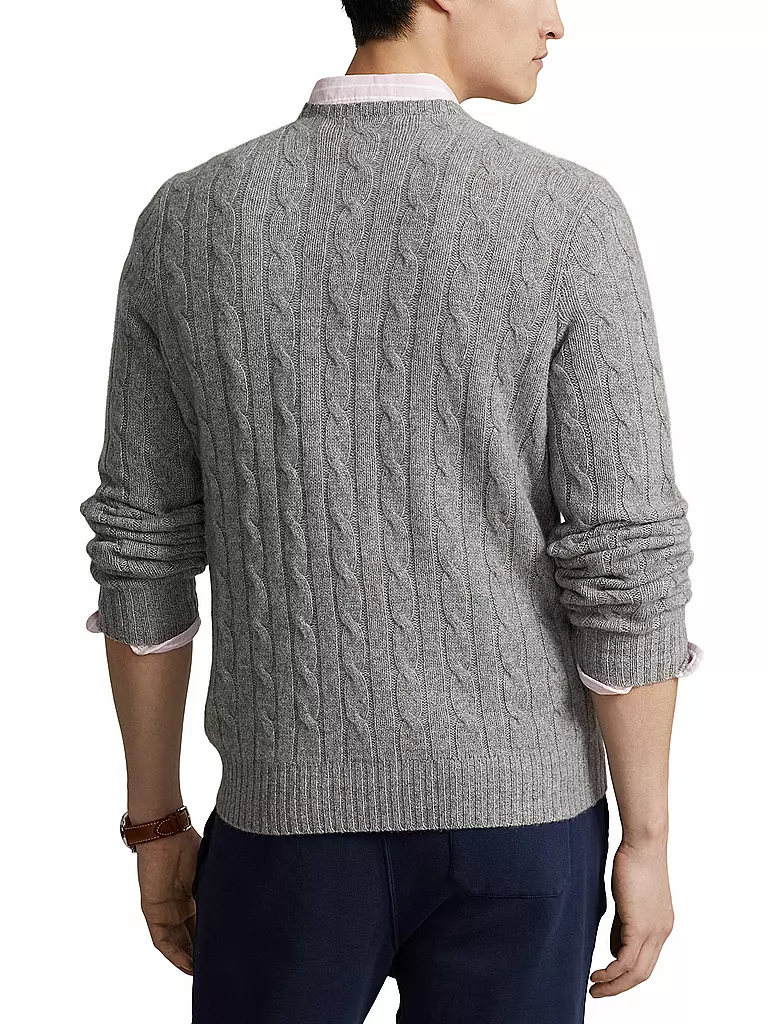 POLO RALPH LAUREN | Kaschmirpullover | hellgrau