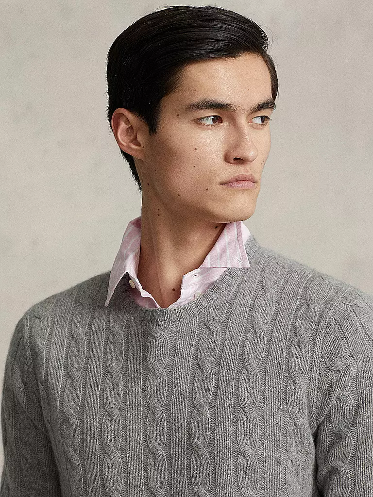 POLO RALPH LAUREN | Kaschmirpullover | hellgrau