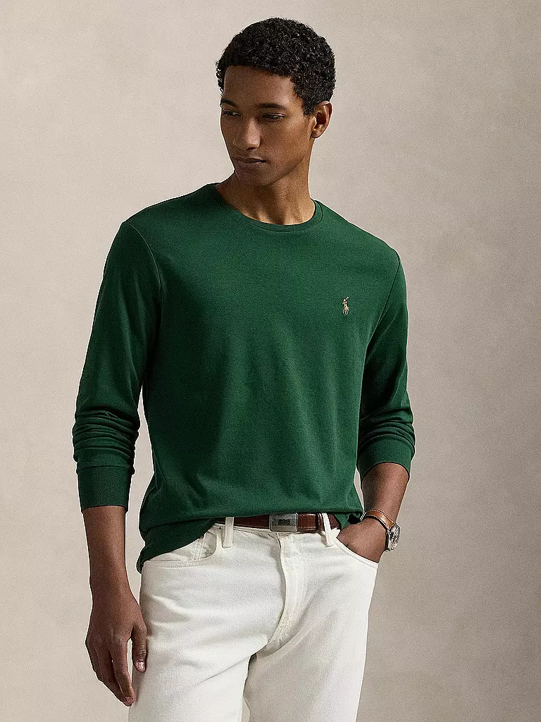 POLO RALPH LAUREN | Langarmshirt | dunkelrot