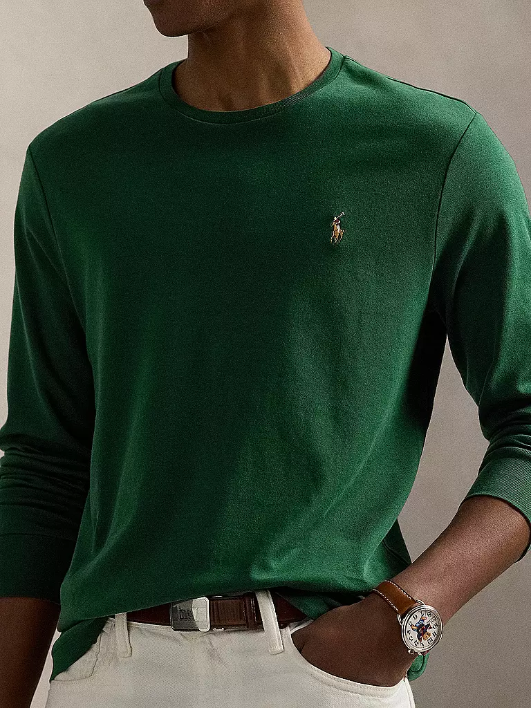 POLO RALPH LAUREN | Langarmshirt | dunkelrot