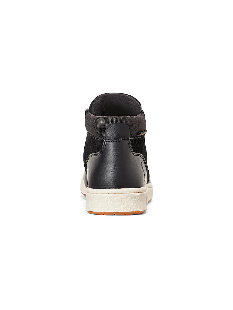 POLO RALPH LAUREN | Lederboot | schwarz