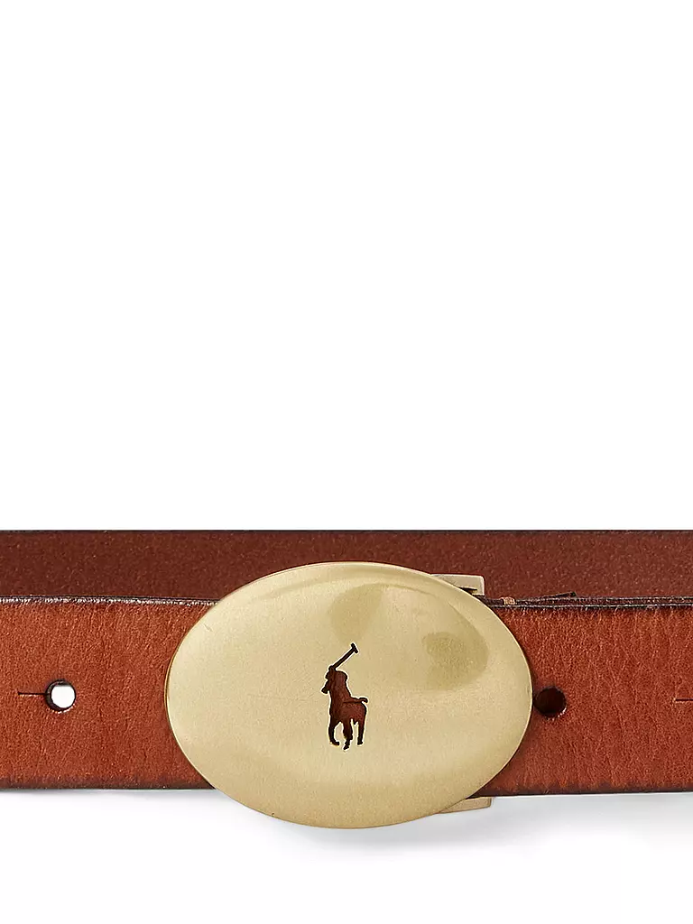 POLO RALPH LAUREN | Ledergürtel | braun