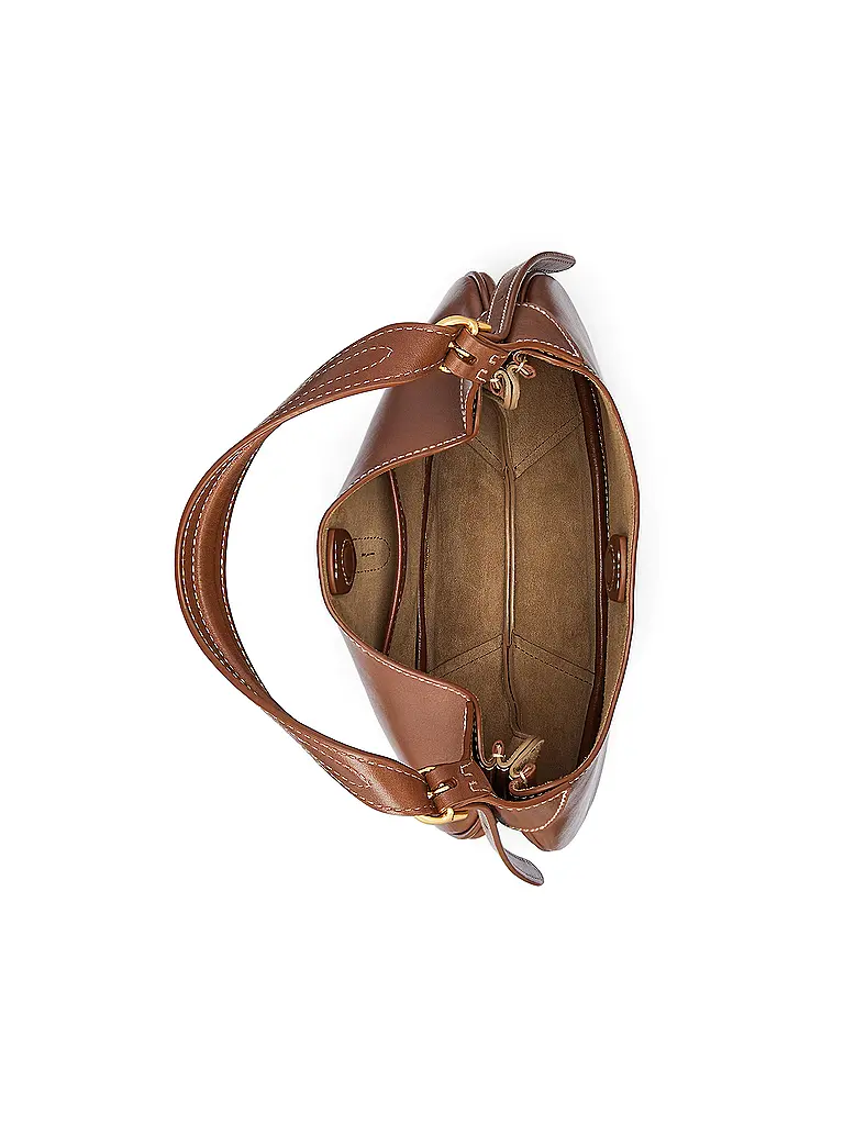 POLO RALPH LAUREN | Ledertasche - Schultertasche Small | 