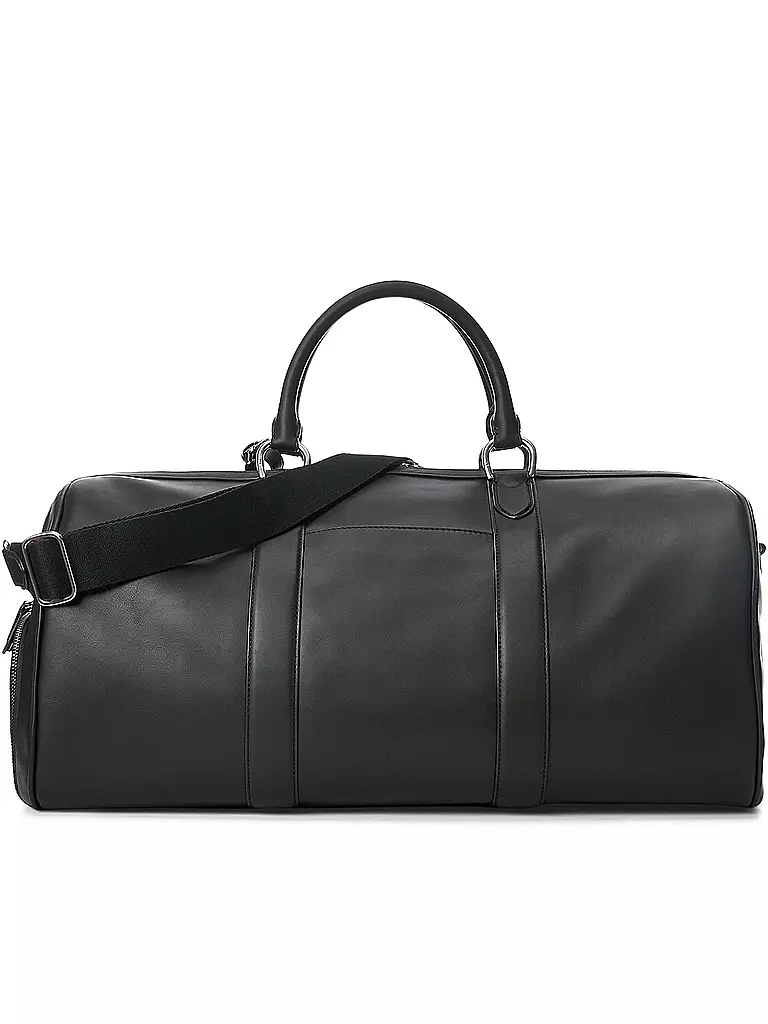 POLO RALPH LAUREN | Ledertasche - Weekender | schwarz