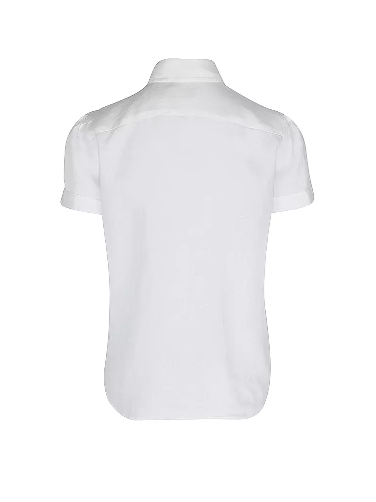 POLO RALPH LAUREN | Leinenbluse  | weiss
