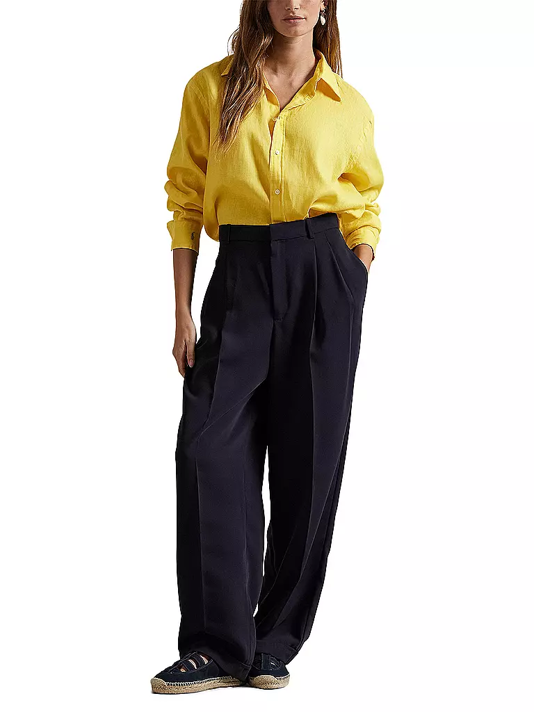 POLO RALPH LAUREN | Leinenbluse  | gelb