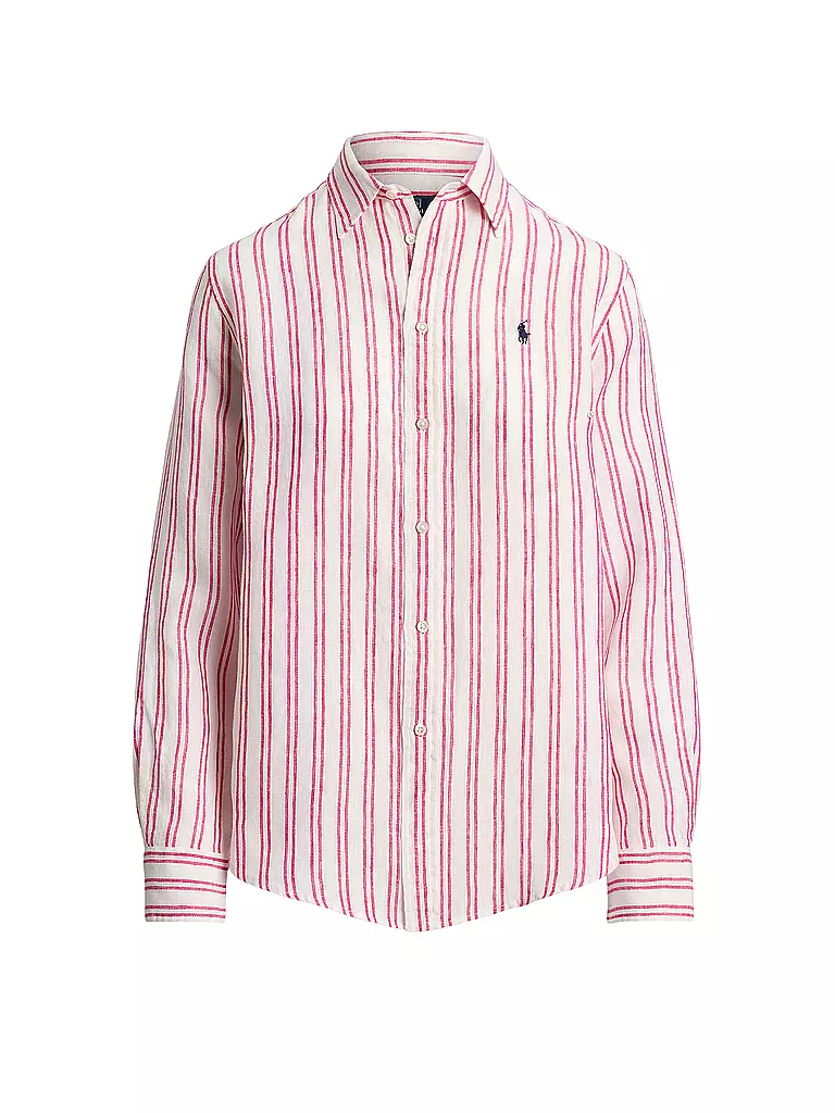 POLO RALPH LAUREN | Leinenbluse | rot