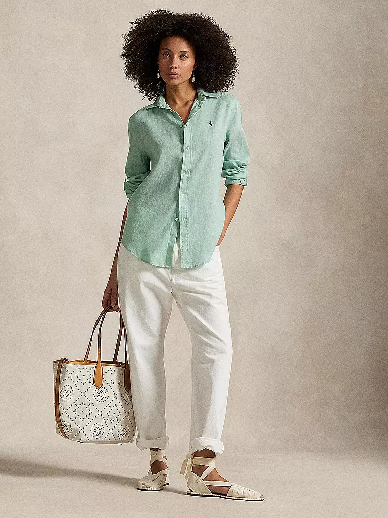 POLO RALPH LAUREN | Leinenbluse | mint