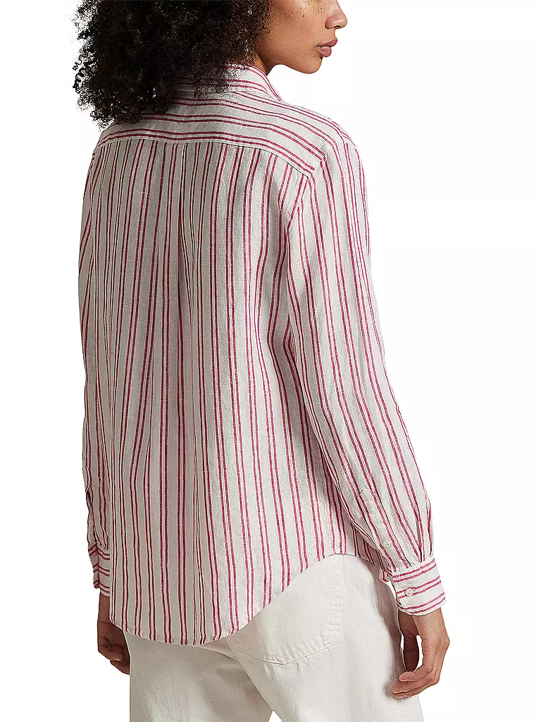POLO RALPH LAUREN | Leinenbluse | rot