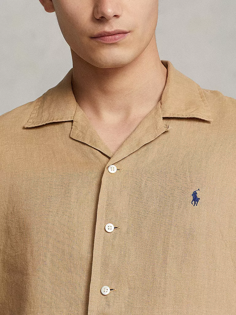 POLO RALPH LAUREN | Leinenhemd Classic Fit | olive