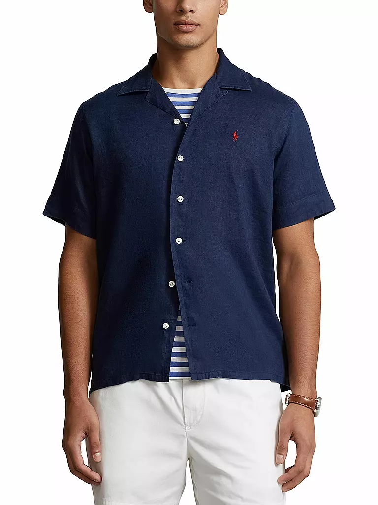 POLO RALPH LAUREN | Leinenhemd Classic Fit | blau