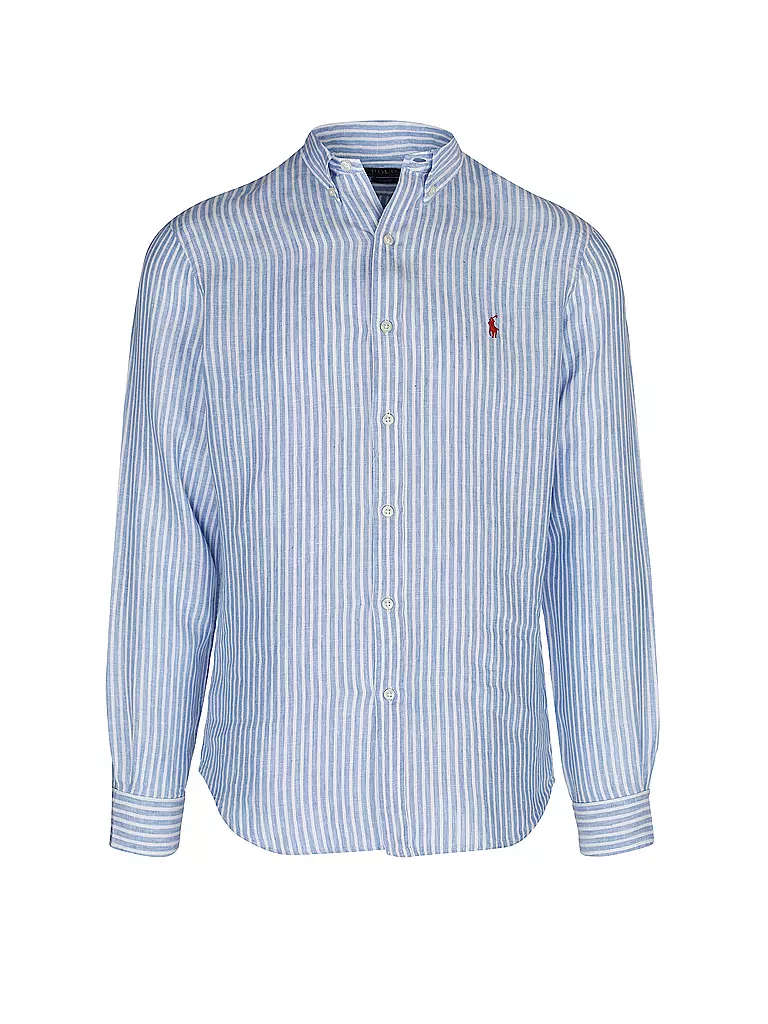 POLO RALPH LAUREN | Leinenhemd Slim Fit | blau
