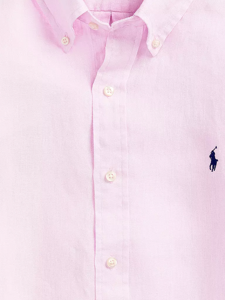 POLO RALPH LAUREN | Leinenhemd | rosa