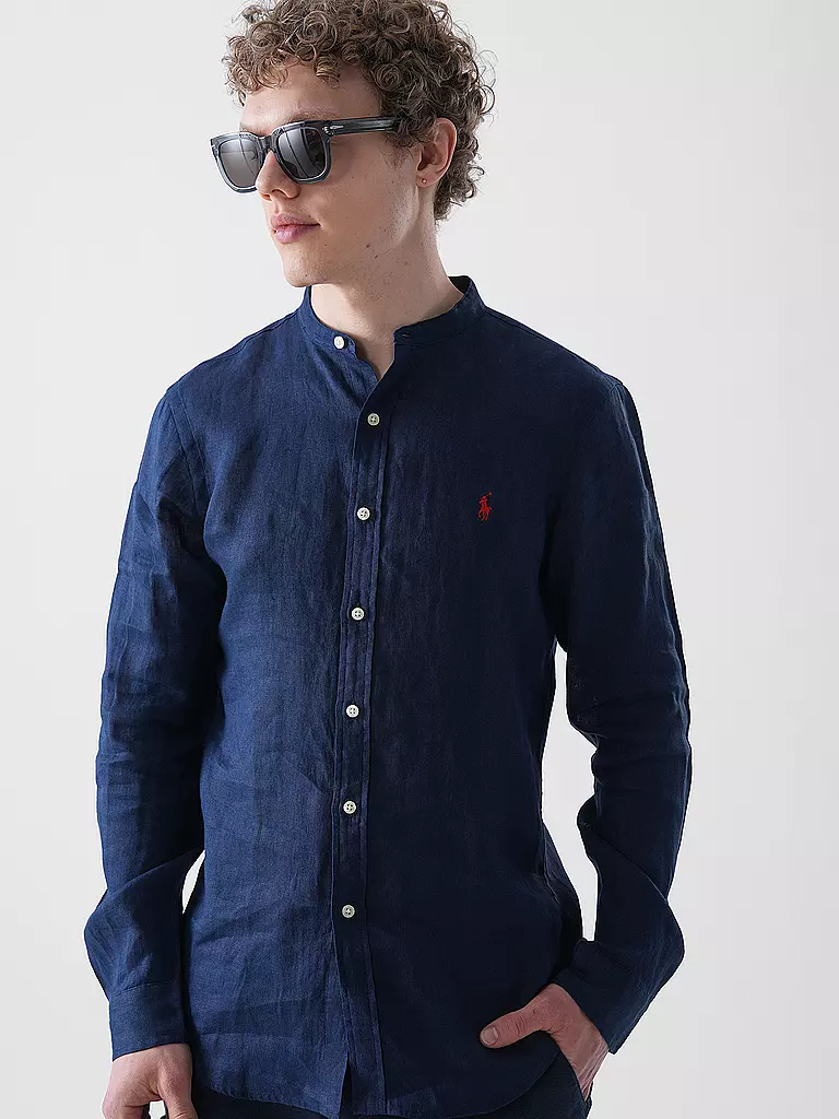 POLO RALPH LAUREN | Leinenhemd | dunkelblau