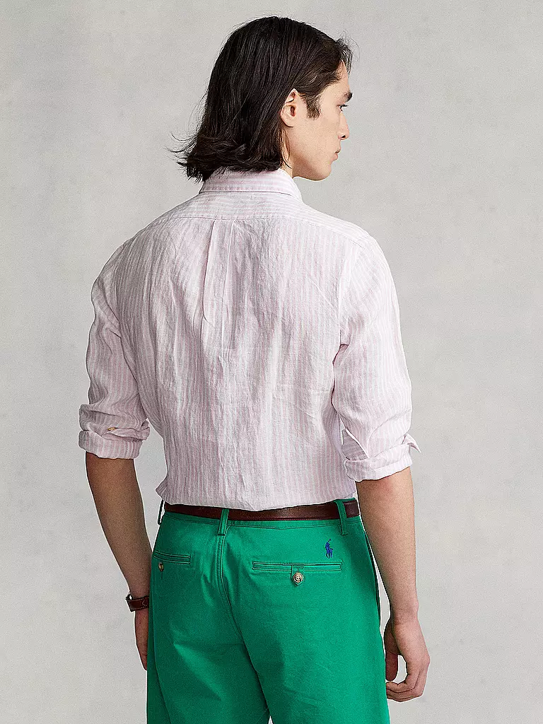 POLO RALPH LAUREN | Leinenhemd | hellblau