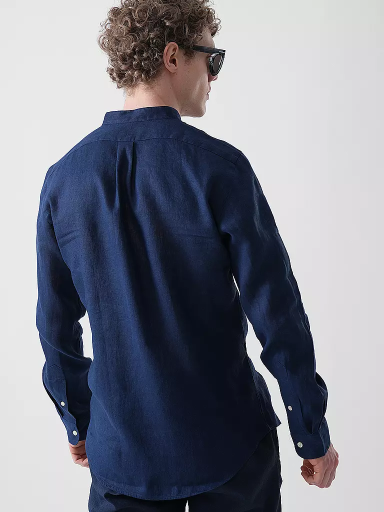 POLO RALPH LAUREN | Leinenhemd | dunkelblau