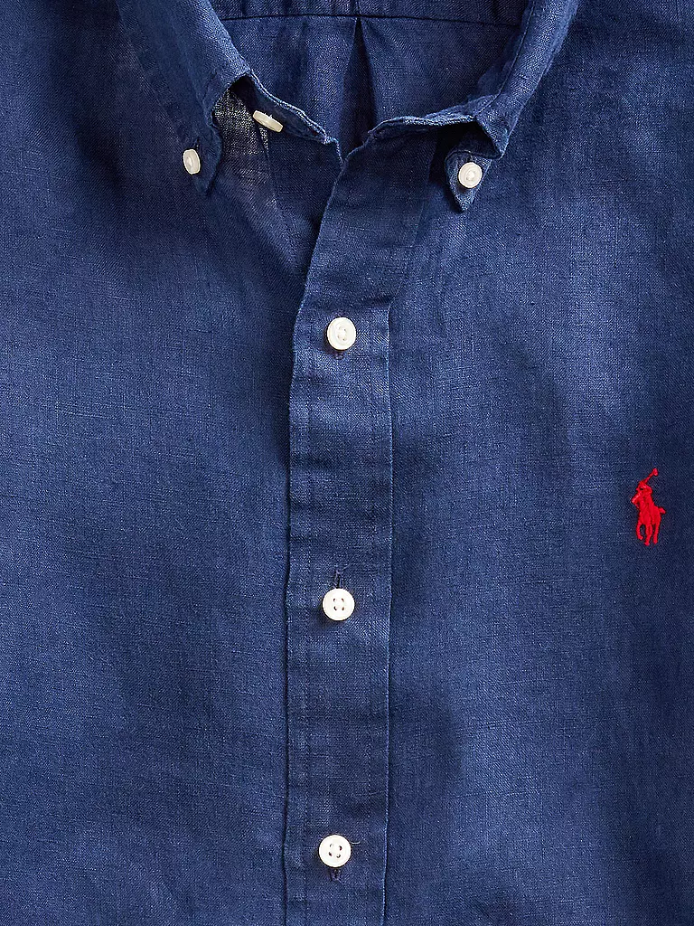 POLO RALPH LAUREN | Leinenhemd | dunkelblau