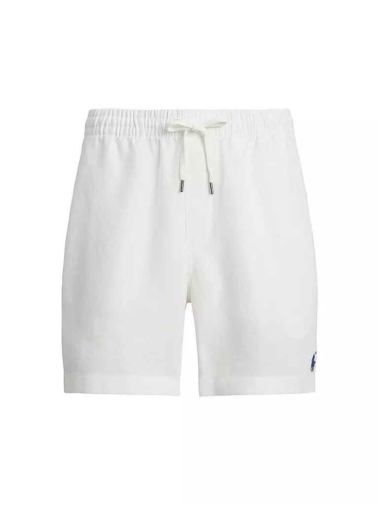 POLO RALPH LAUREN | Leinenshorts | weiss