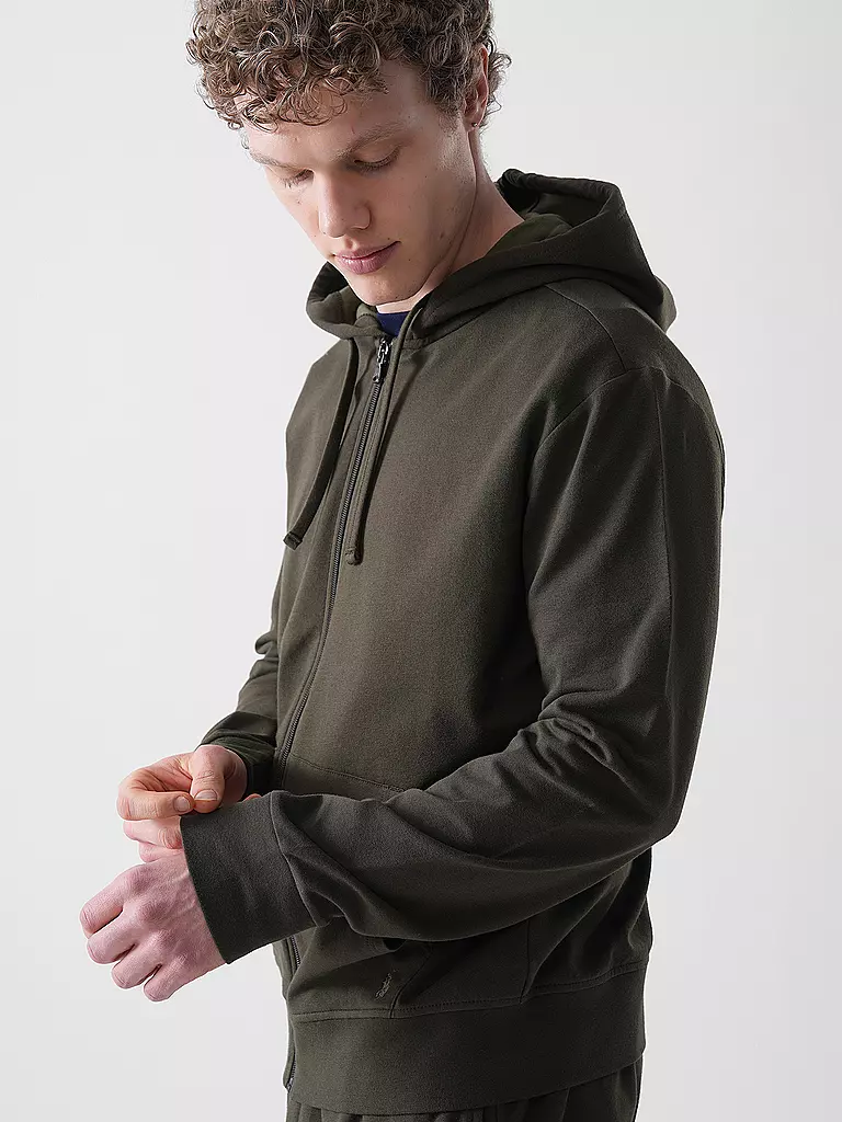 POLO RALPH LAUREN | Loungewear Kapuzensweatjacke | dunkelblau